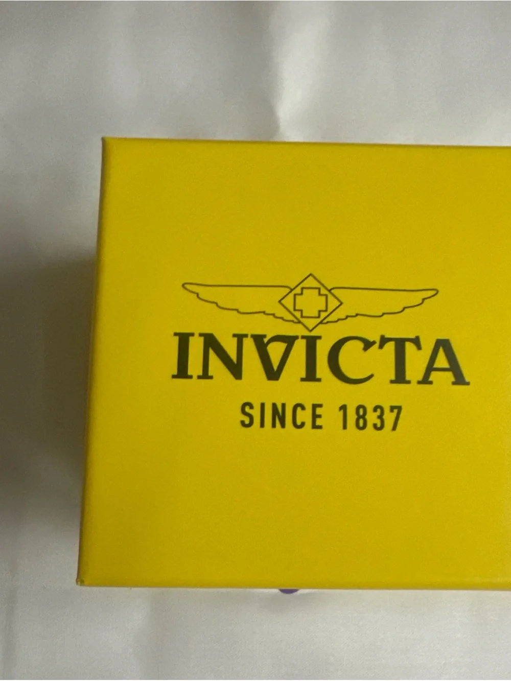 (276) Invicta White and Orange Sport Watch